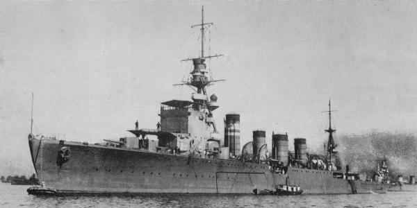 Japanese cruiser Jintsu