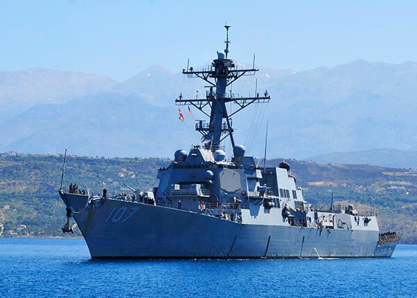 USS Gravely Visits Greece