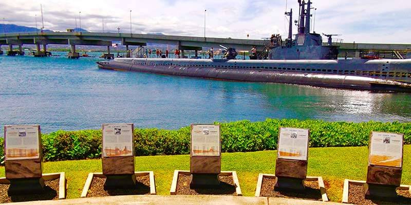 Bowfin Submarine from Pearl Harbor Visitors Center