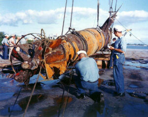 Midget submarine at Pearl Harbor