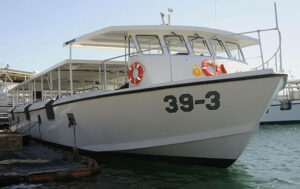 Bio diesel shuttle boat in Pearl Harbor