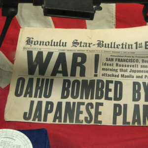 Pearl Harbor Newspaper Headline