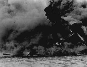 Explosion of USS Arizona (BB-39)