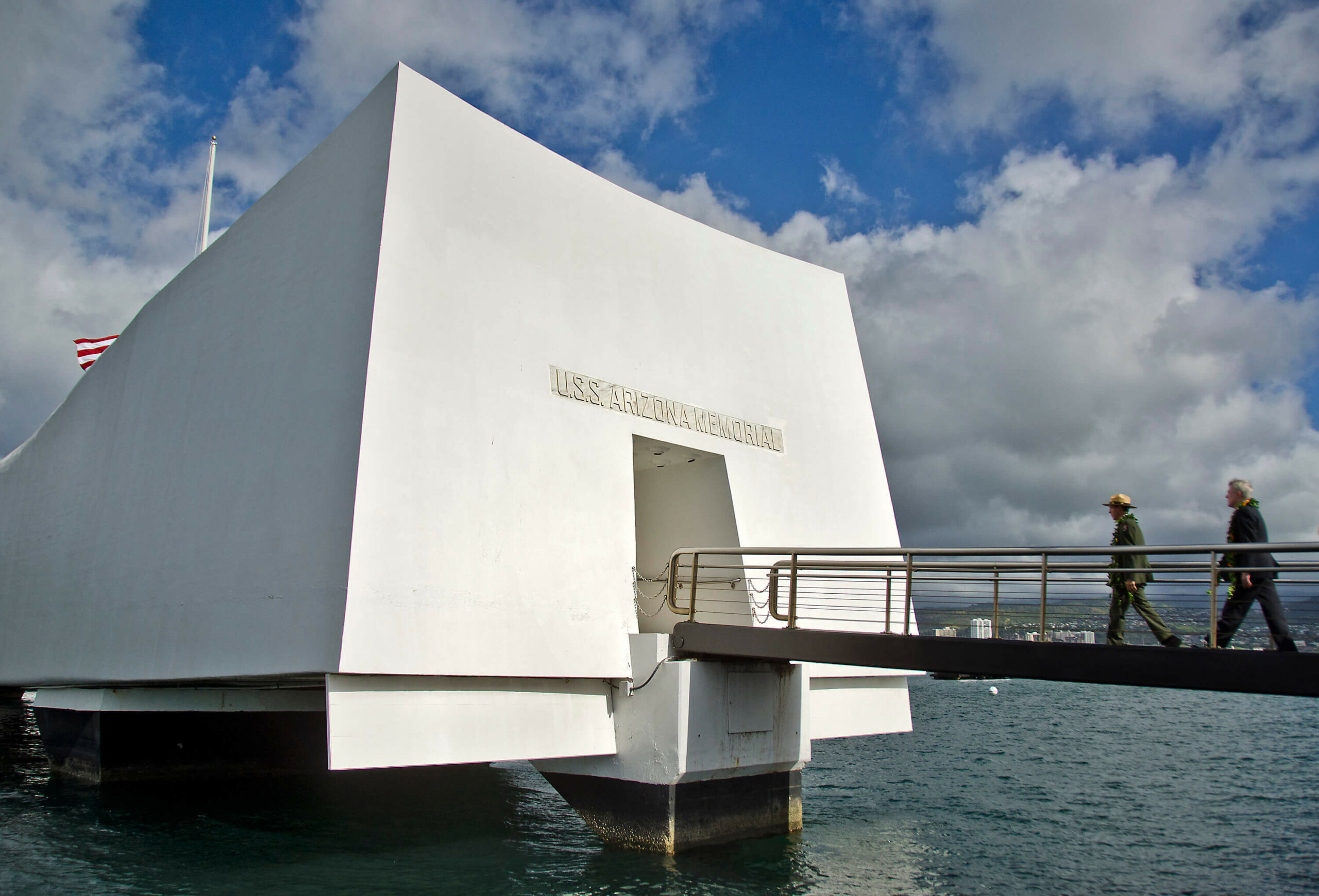 Arizona Memorial at Pearl Harbor