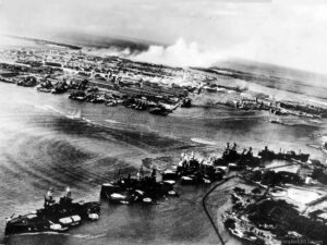 Torpedoed USS West Virginia at Pearl Harbor